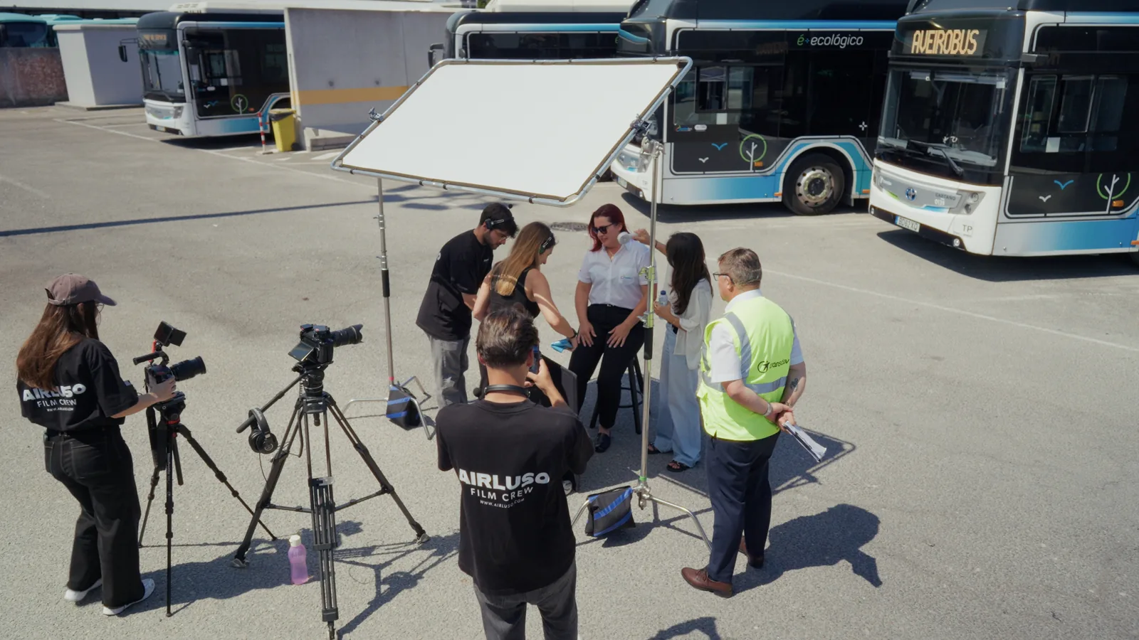 Teaser de bastidores, capa do vídeo